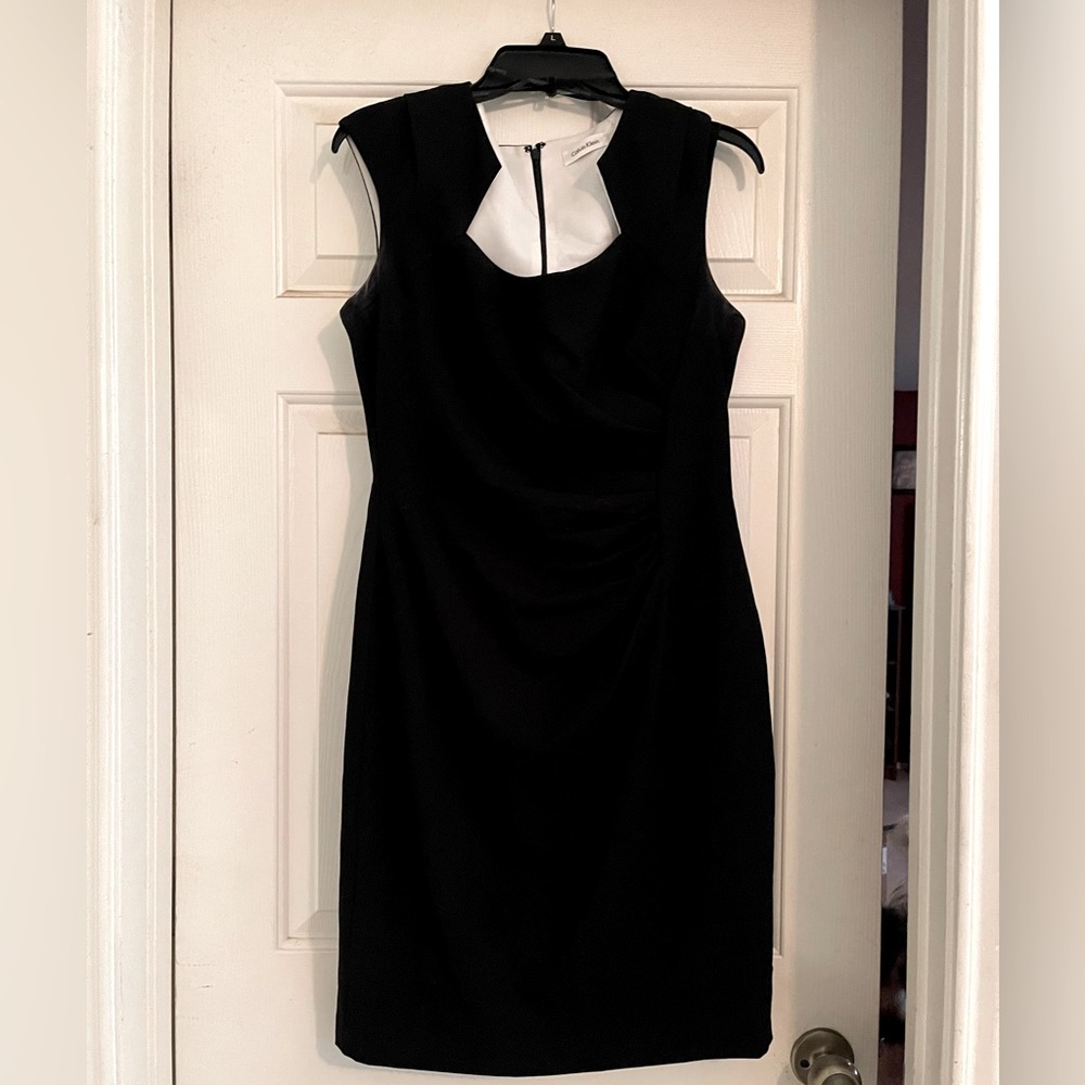 Calvin Klein black dress- gently used - great condition-